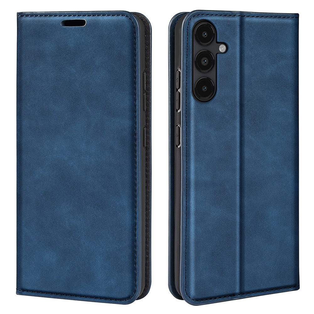 For Samsung Galaxy M14 5G Magnetic Flip Stand Wallet Phone Cover Skin-touch Leather Phone Case For Samsung Galaxy M14 5G Magnetic Flip Stand Wallet Phone Cover Skin-touch Leather Phone Case